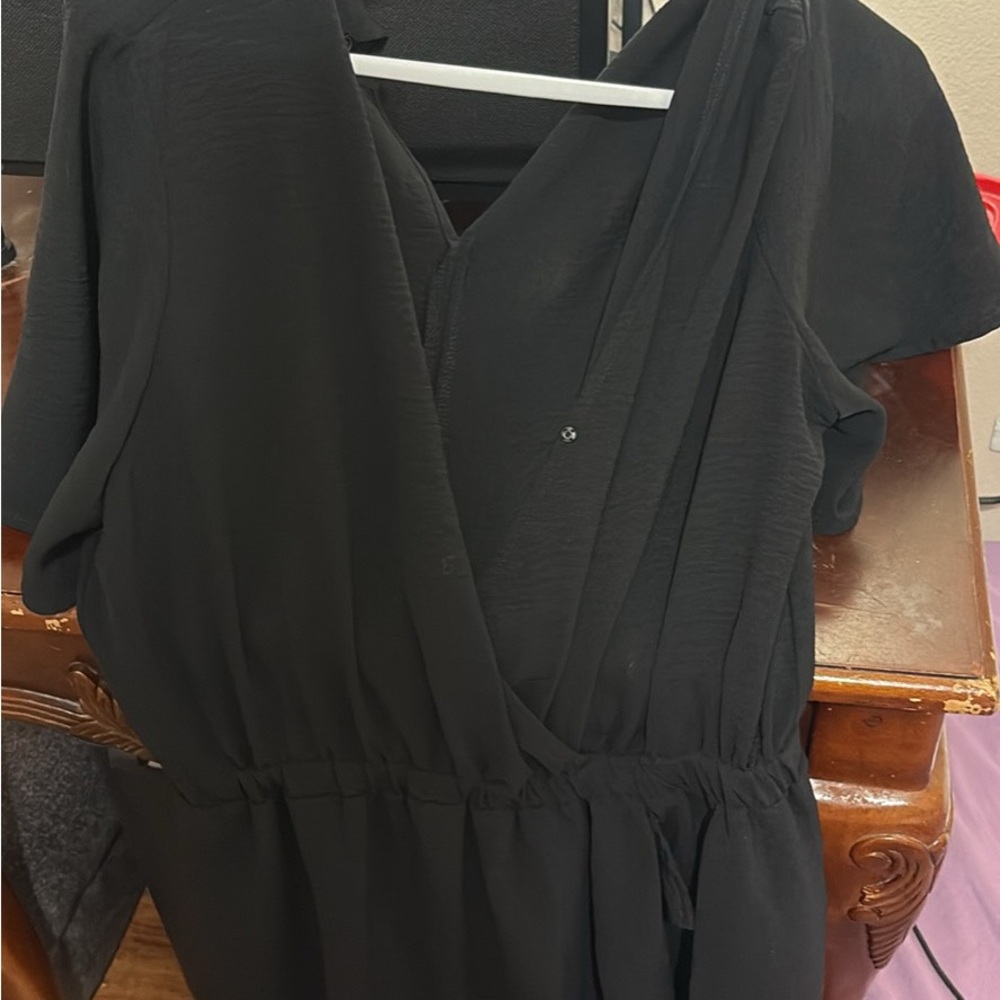 Elegant Black Women's shorts romper